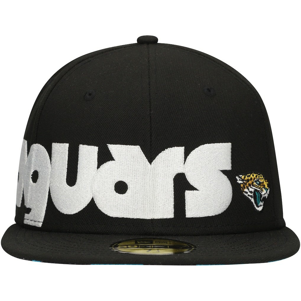 NFL Jacksonville Jaguars Checkered Undervisor 59FIFTY Fitted Hat