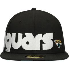 NFL Jacksonville Jaguars Checkered Undervisor 59FIFTY Fitted Hat
