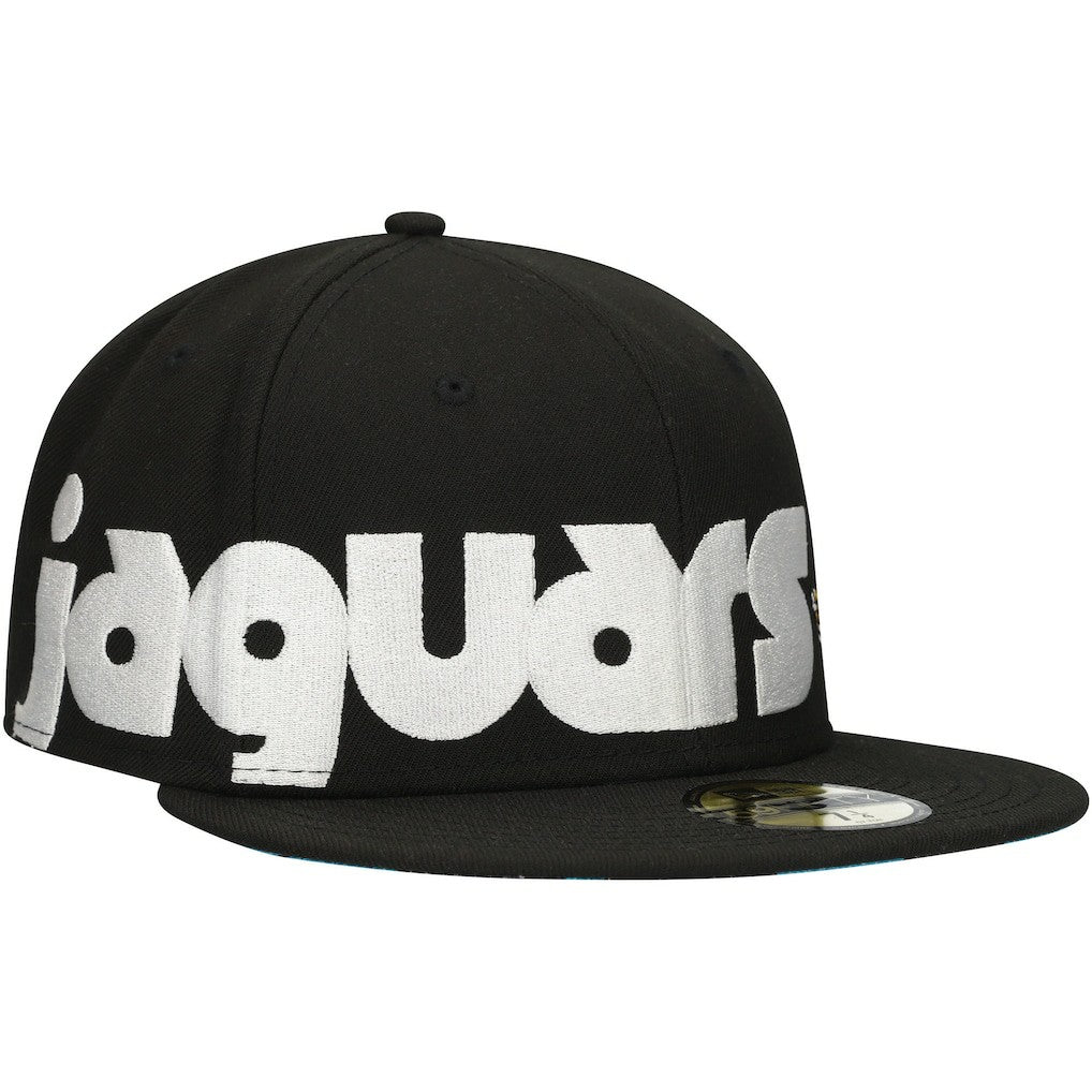 NFL Jacksonville Jaguars Checkered Undervisor 59FIFTY Fitted Hat