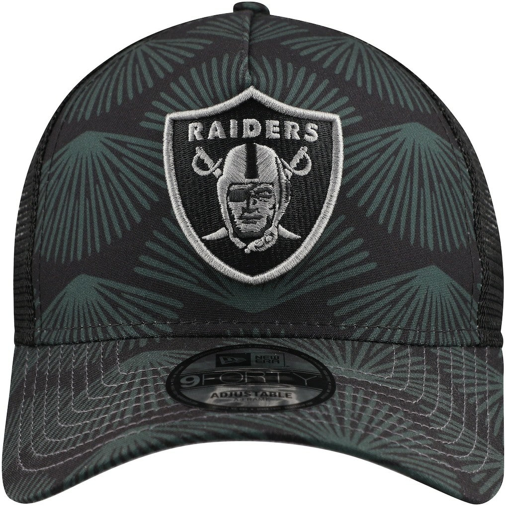 NFL Las Vegas Raiders Agave Trucker 9FORTY Adjustable Hat