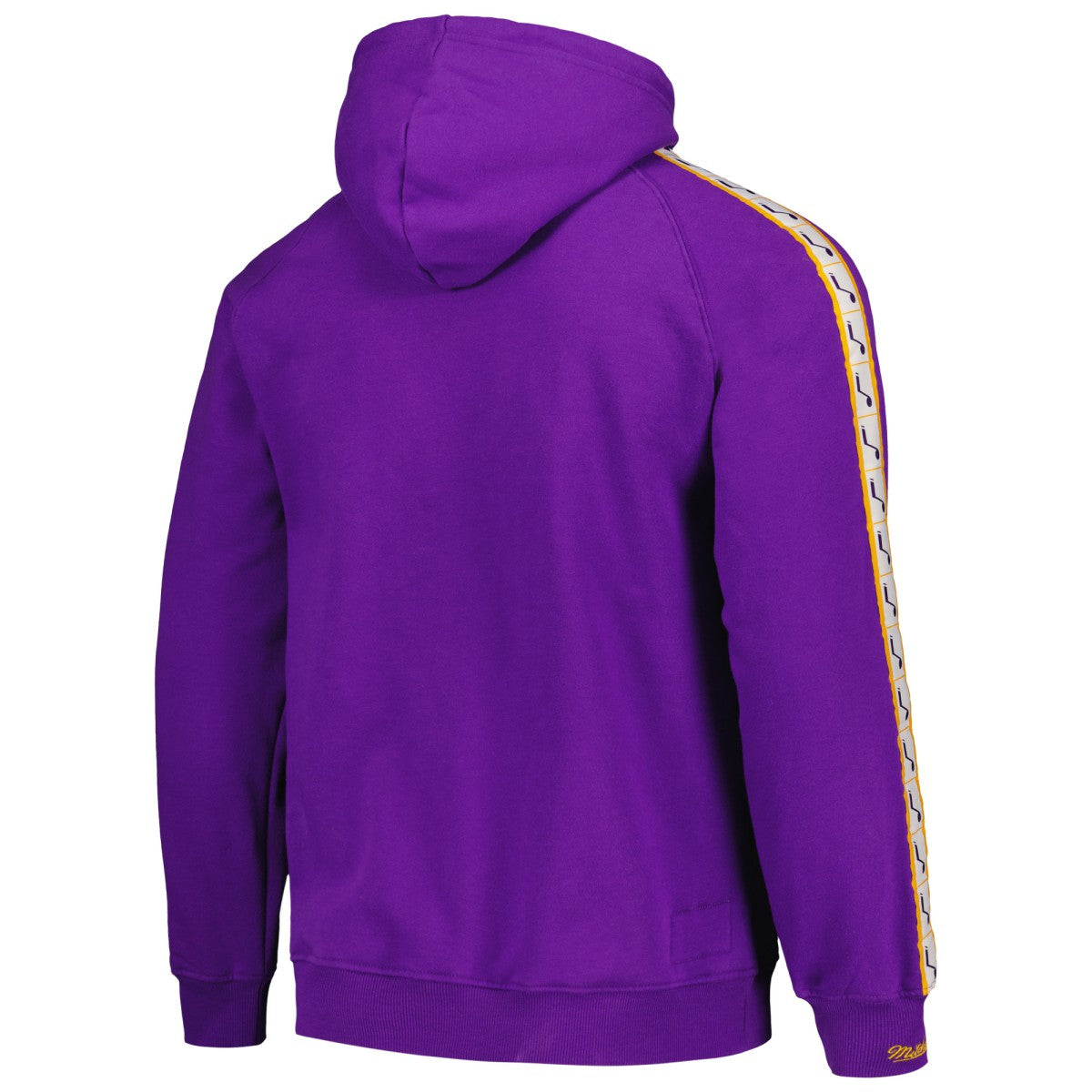Utah Jazz Hardwood Classics Nights Raglan Pullover Hoodie - Purple | Mitchell & Ness outlet