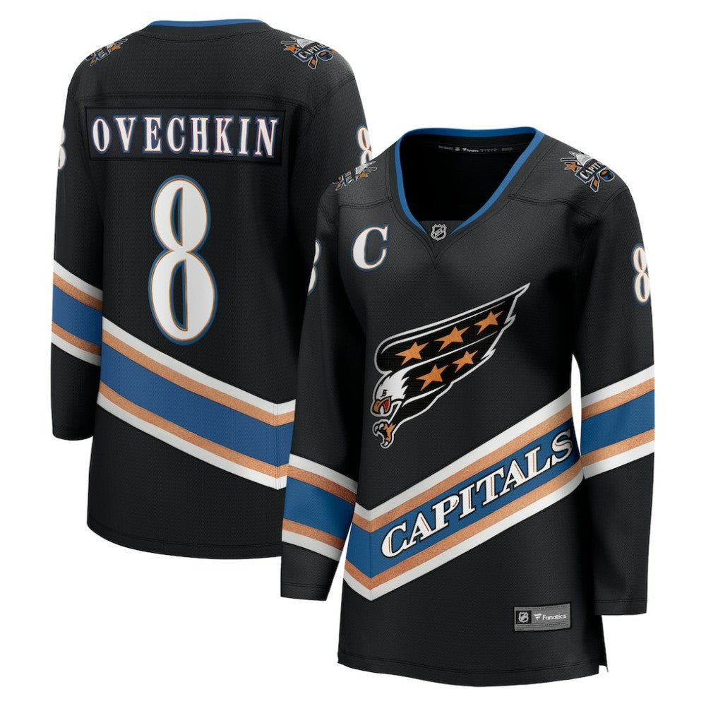 Alexander Ovechkin Washington Capitals Fanatics Women's 50th Anniversary Breakaway Jersey