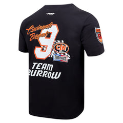 NFL Cincinnati Bengals Joe Burrow  Pro Standard Fast Lane Name & Number Player T-Shirt