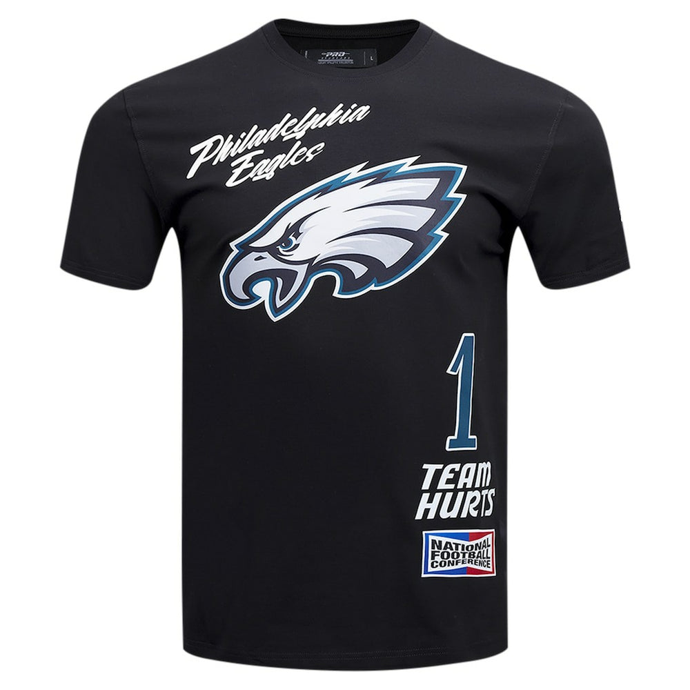 NFL Philadelphia Eagles Jalen Hurts  Pro Standard Fast Lane Name & Number Player T-Shirt