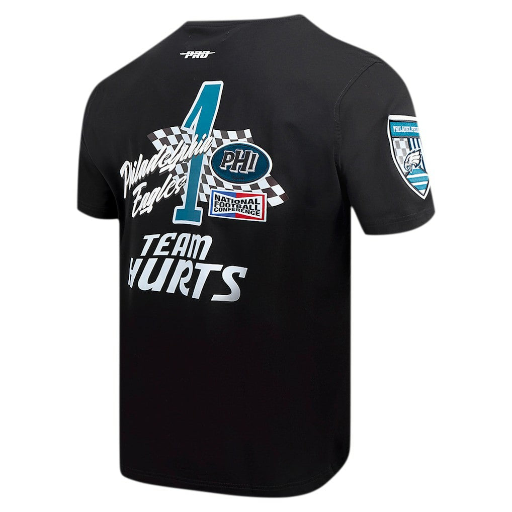 NFL Philadelphia Eagles Jalen Hurts  Pro Standard Fast Lane Name & Number Player T-Shirt