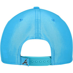 Atlanta Braves Neon Golfer Snapback Hat - Blue | New Era