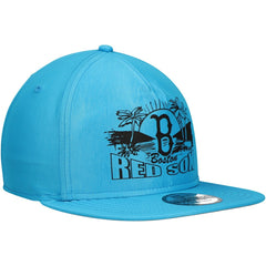 Boston Red Sox Neon Golfer Snapback Hat - Blue | New Era