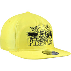 Pittsburgh Pirates Neon Golfer Snapback Hat - Yellow | New Era