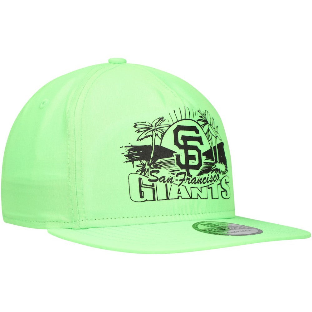 San Francisco Giants Neon Golfer Snapback Hat - Green | New Era