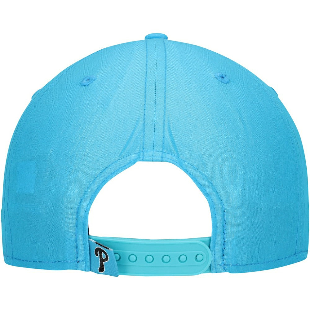 Philadelphia Phillies Neon Golfer Snapback Hat - Blue | New Era