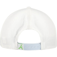 Atlanta Braves Spring Spectrum Golfer Snapback Hat - White | New Era