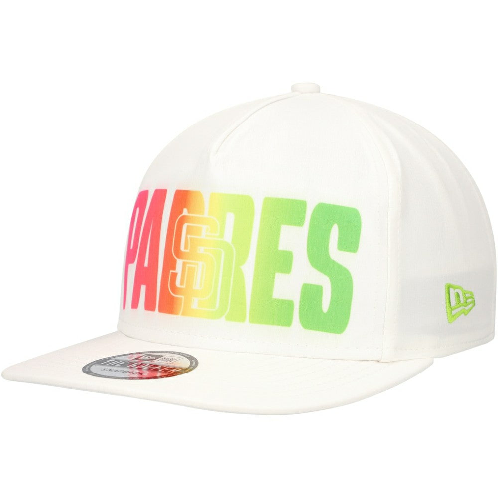 San Diego Padres Spring Spectrum Golfer Snapback Hat - White | New Era