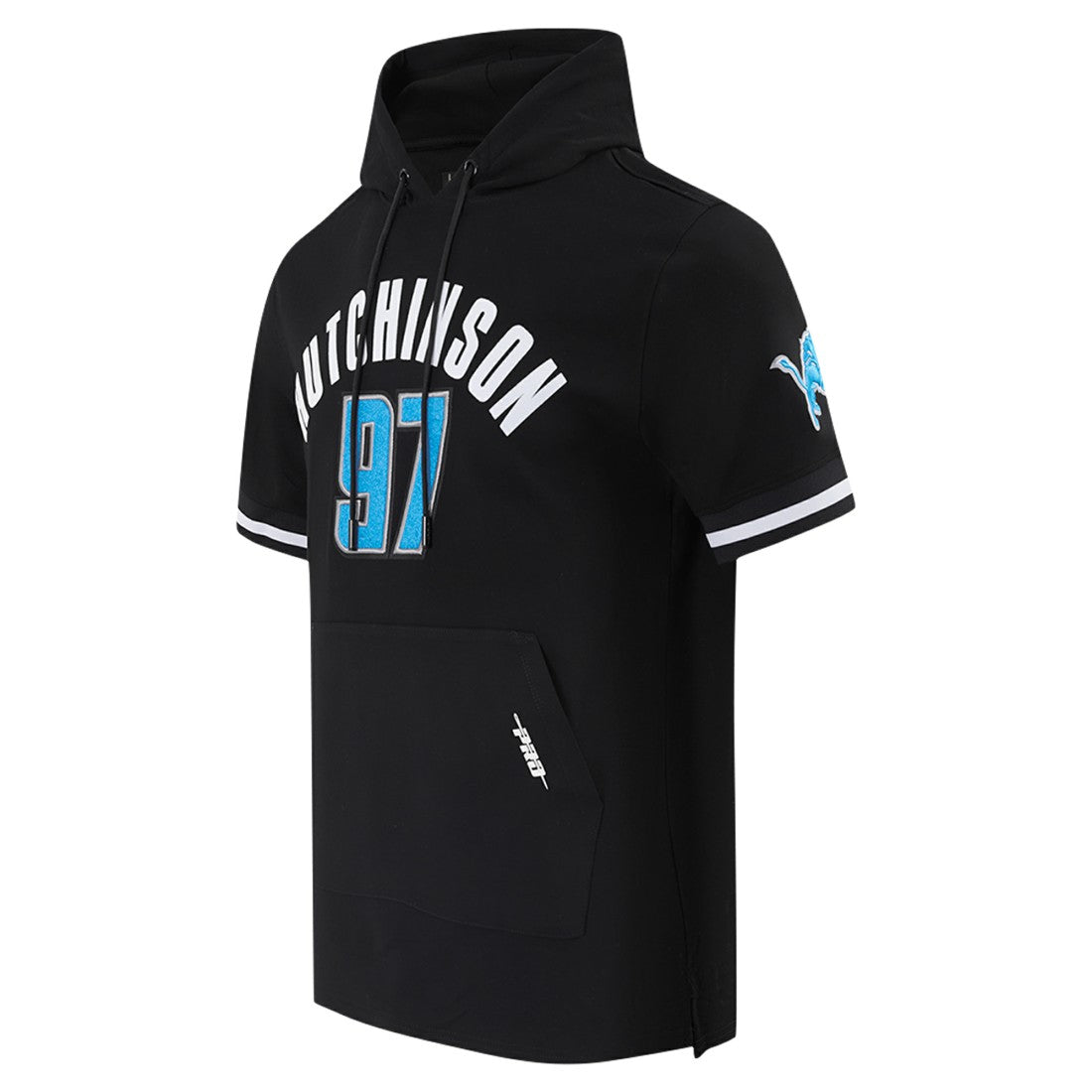 NFL Detroit Lions Aidan Hutchinson  Pro Standard Player Name & Number Hoodie T-Shirt