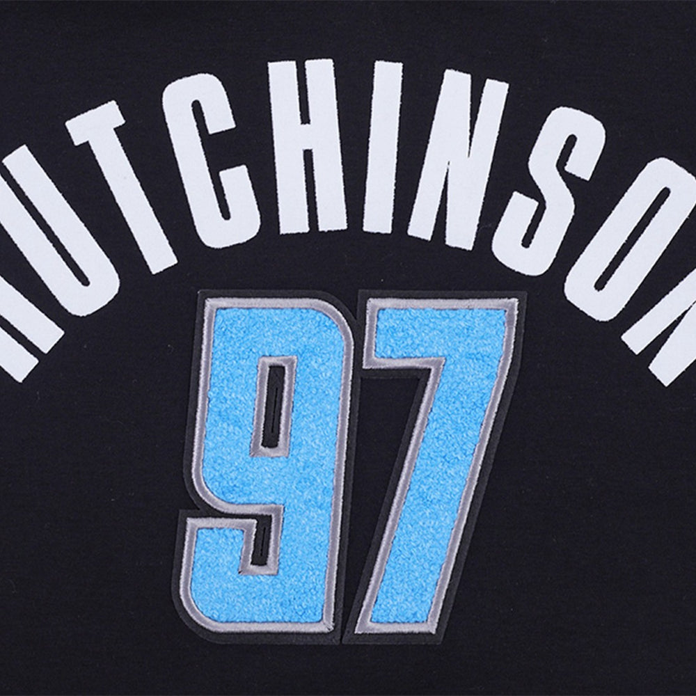 NFL Detroit Lions Aidan Hutchinson  Pro Standard Player Name & Number Hoodie T-Shirt