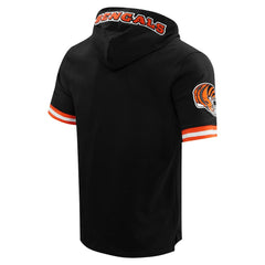 NFL Cincinnati Bengals Joe Burrow  Pro Standard Player Name & Number Hoodie T-Shirt