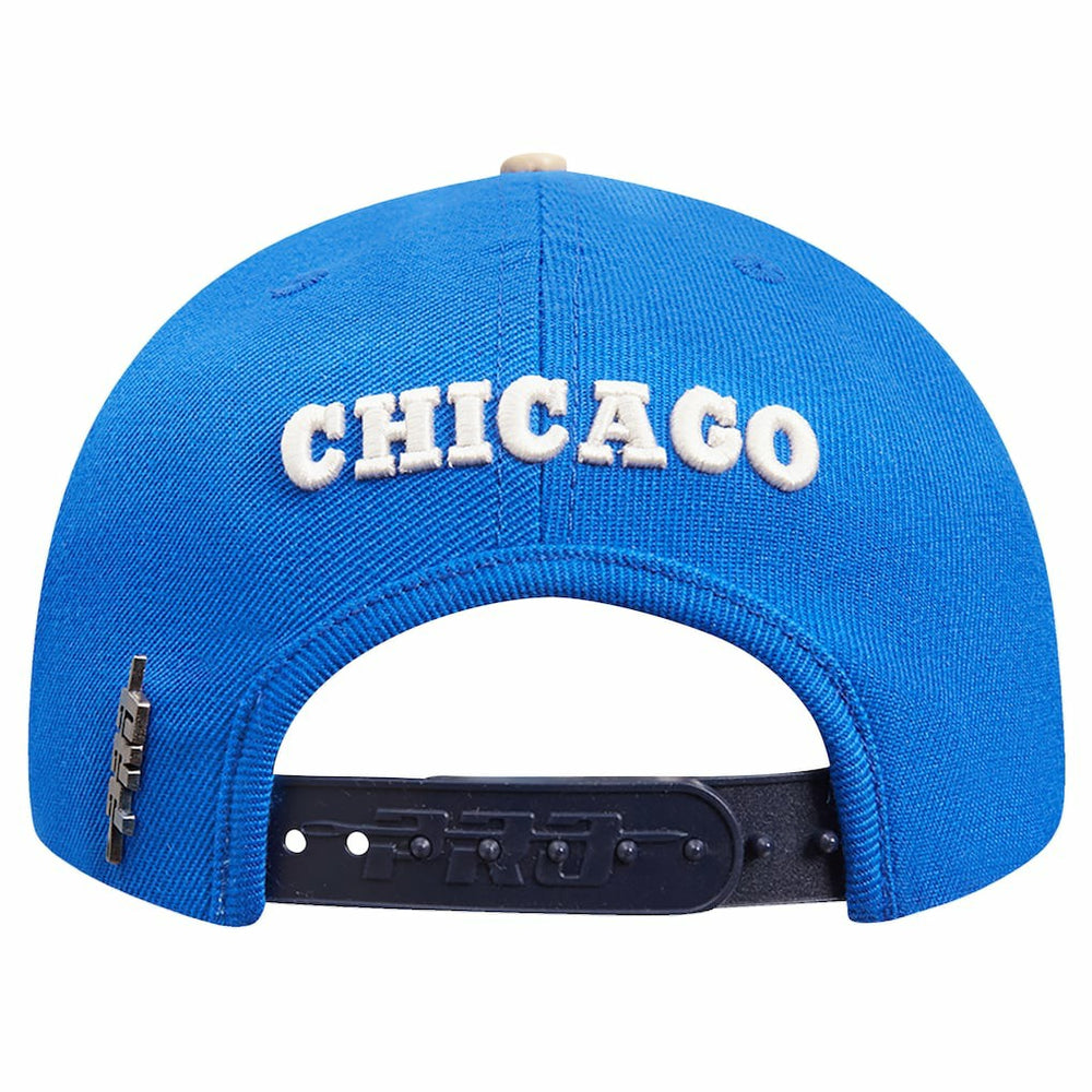 Chicago Bulls Pro Standard Legacy Snapback Hat - Blue/Navy for sale