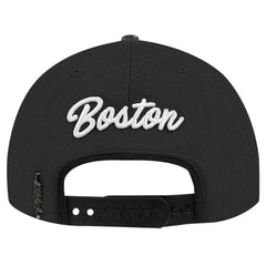 Boston Bruins Pro Standard Paint the City Pinch Front Snapback Hat