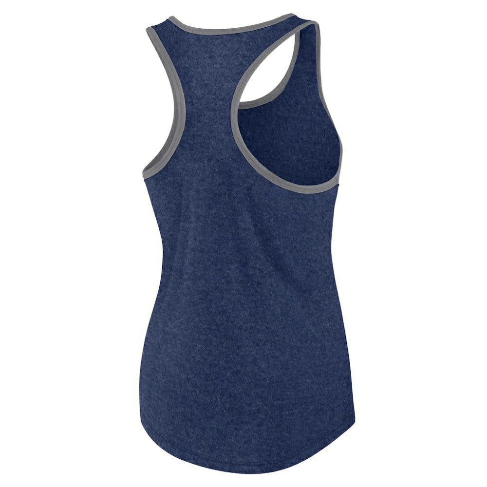 Tampa Bay Rays Profile Women's Plus Size Tank Top - Navy