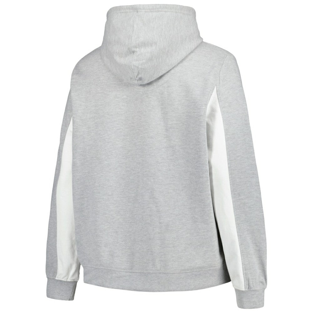 Profile San Diego Padres Women's Plus Size Pullover Hoodie - Heather Gray