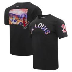 St. Louis Cardinals Pro Standard Cityscape T-Shirt - Black