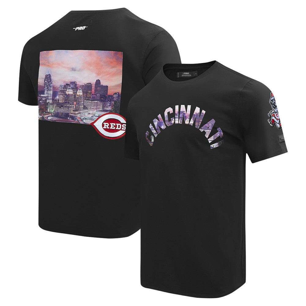 Cincinnati Reds Pro Standard Cityscape T-Shirt - Black