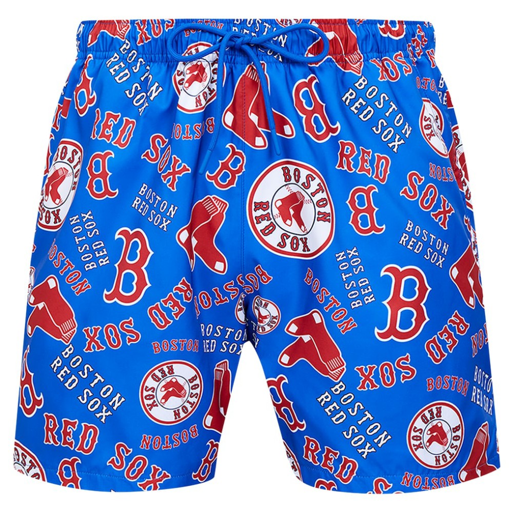 Boston Red Sox Pro Standard Toss Logo Woven Shorts - Navy
