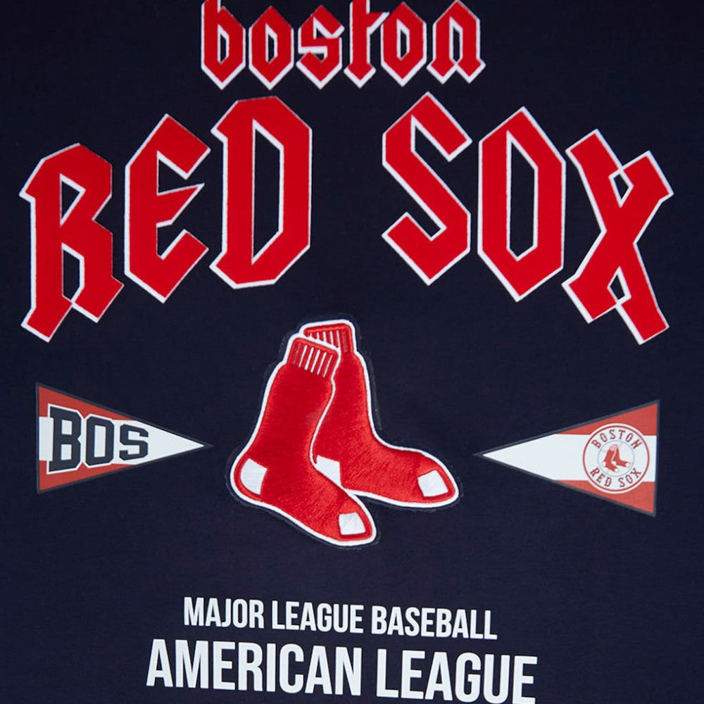 Boston Red Sox Pro Standard Oversized City Tour T-Shirt - Navy