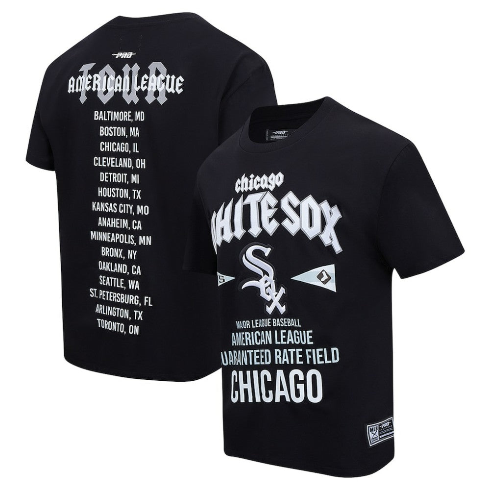 Chicago White Sox Pro Standard Oversized City Tour T-Shirt - Black