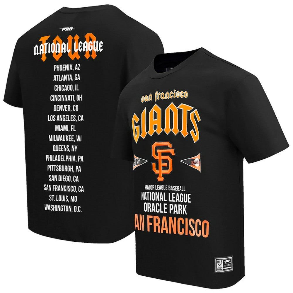 San Francisco Giants Pro Standard Oversized City Tour T-Shirt - Black