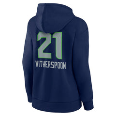 NFL Seattle Seahawks Devon Witherspoon  Women's Team Wordmark Player Name & Number Pullover Hoodie
