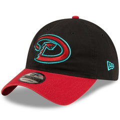 Arizona Diamondbacks Road Replica Core Classic 9TWENTY Adjustable Hat - Black/Red | New Era
