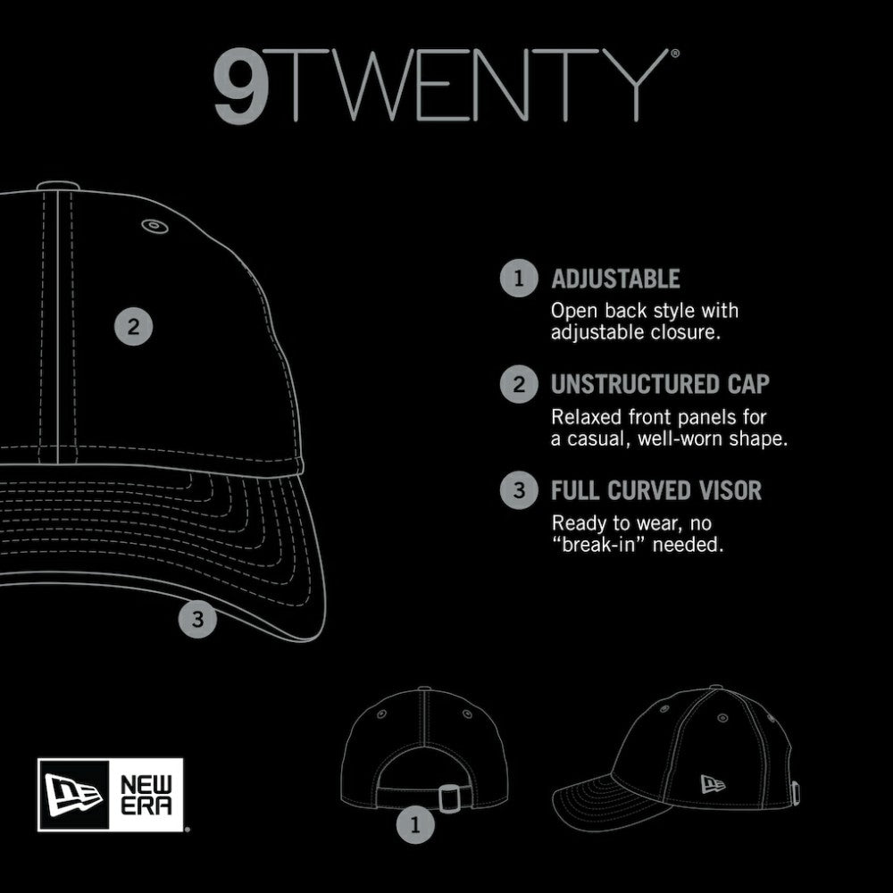 Arizona Diamondbacks Road Replica Core Classic 9TWENTY Adjustable Hat - Black/Red | New Era