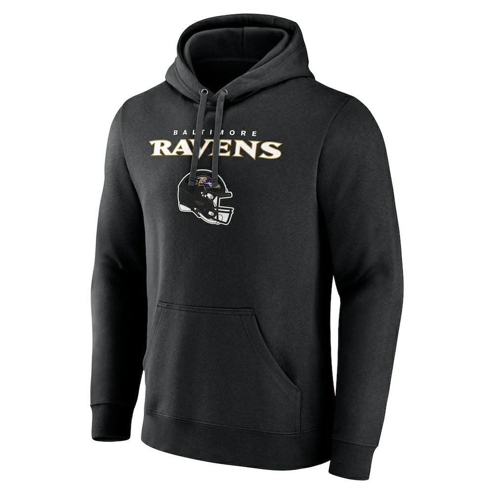 NFL Baltimore Ravens Roquan Smith  Team Wordmark Player Name & Number Pullover Hoodie