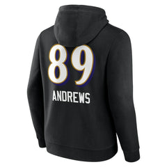 NFL Baltimore Ravens Mark Andrews  Team Wordmark Player Name & Number Pullover Hoodie