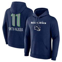 NFL Seattle Seahawks Jaxon Smith-Njigba  Team Wordmark Player Name & Number Pullover Hoodie
