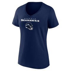 NFL Seattle Seahawks Jake Bobo  Women's Team Wordmark Player Name & Number V-Neck T-Shirt