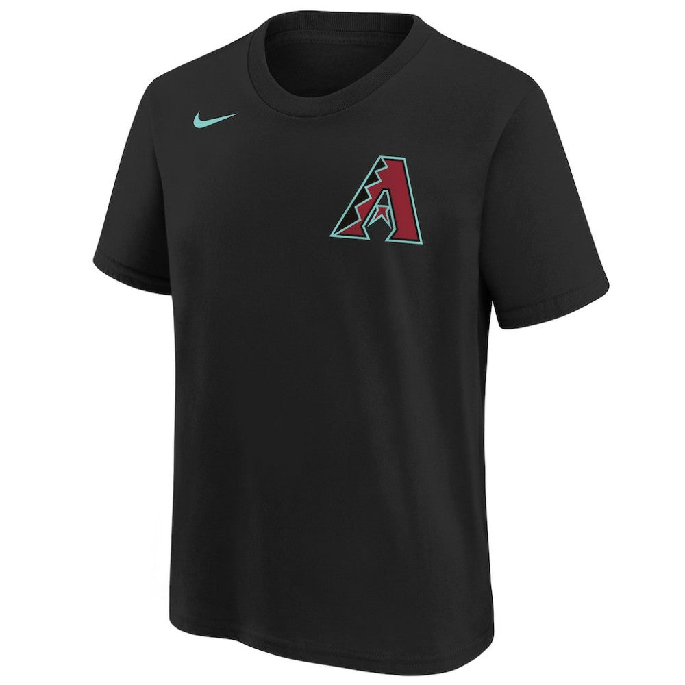 Ketel Marte Arizona Diamondbacks Youth Name & Number T-Shirt - Black | Nike