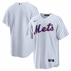 New York Mets Home Big & Tall Replica Jersey - White | Nike