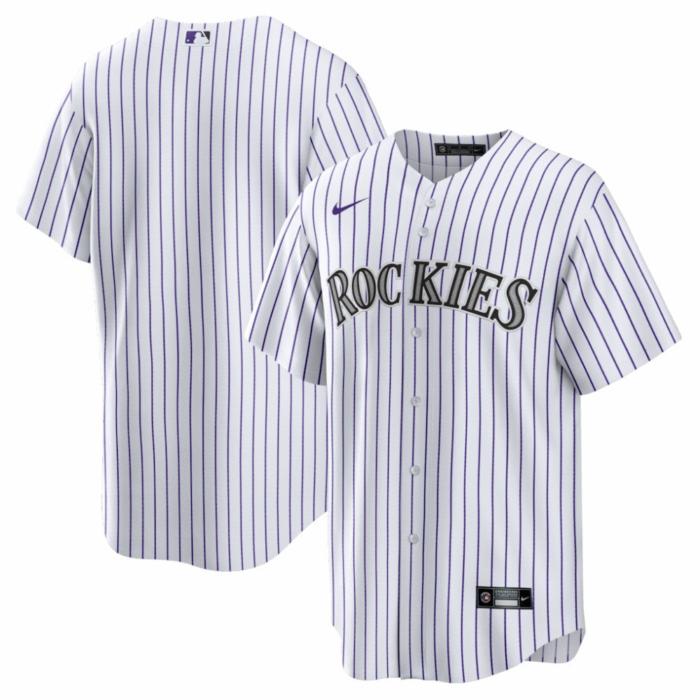 Colorado Rockies Home Big & Tall Replica Jersey - White | Nike
