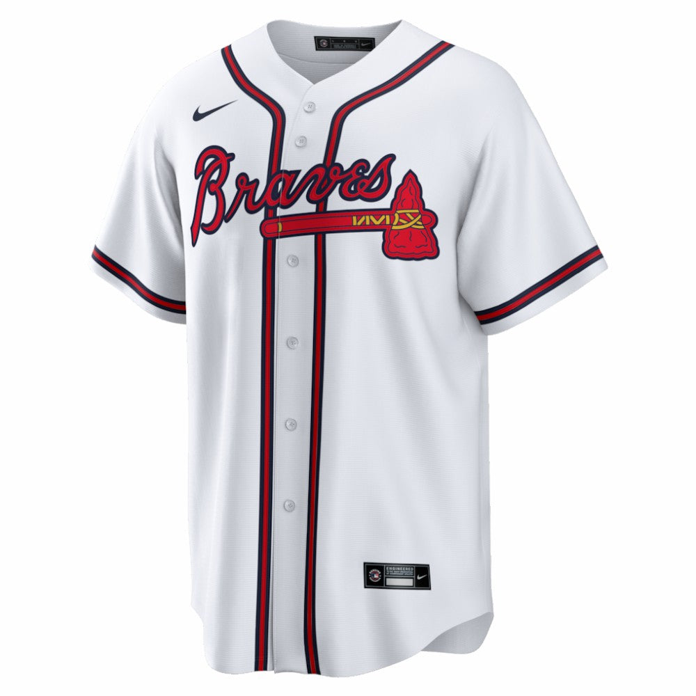 Atlanta Braves Home Big & Tall Replica Jersey - White | Nike
