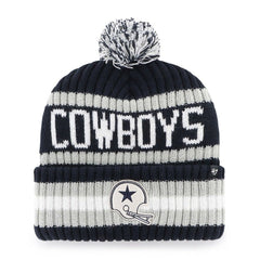 NFL Dallas Cowboys '47 Bering Cuffed Knit Hat with Pom