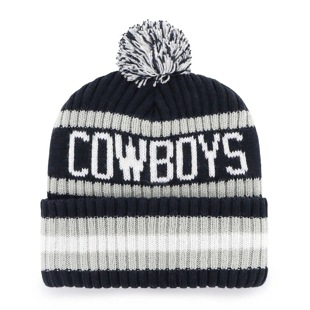 NFL Dallas Cowboys '47 Bering Cuffed Knit Hat with Pom