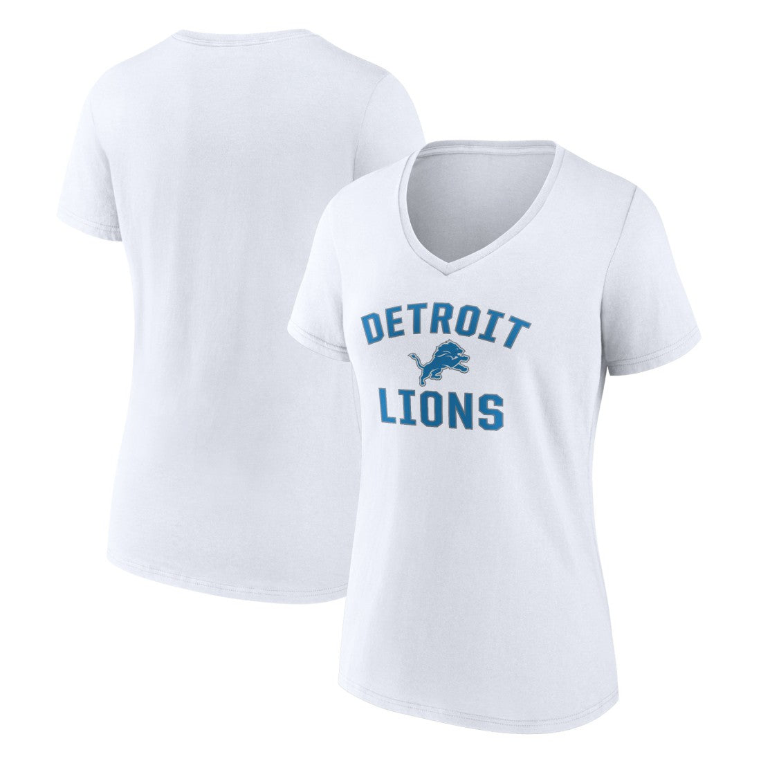 NFL Detroit Lions Women's Victory Arch V-Neck T-Shirt