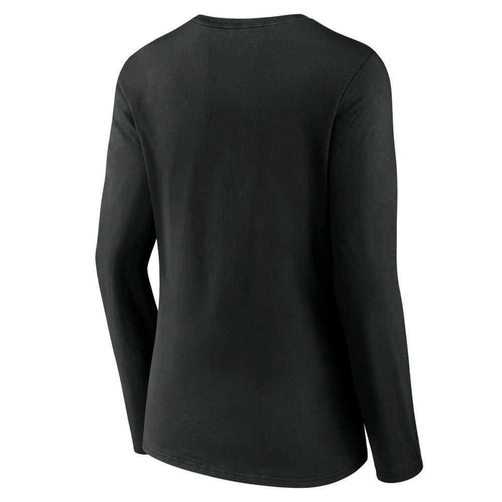 NFL Detroit Lions Women's Victory Script V-Neck Long Sleeve T-Shirt