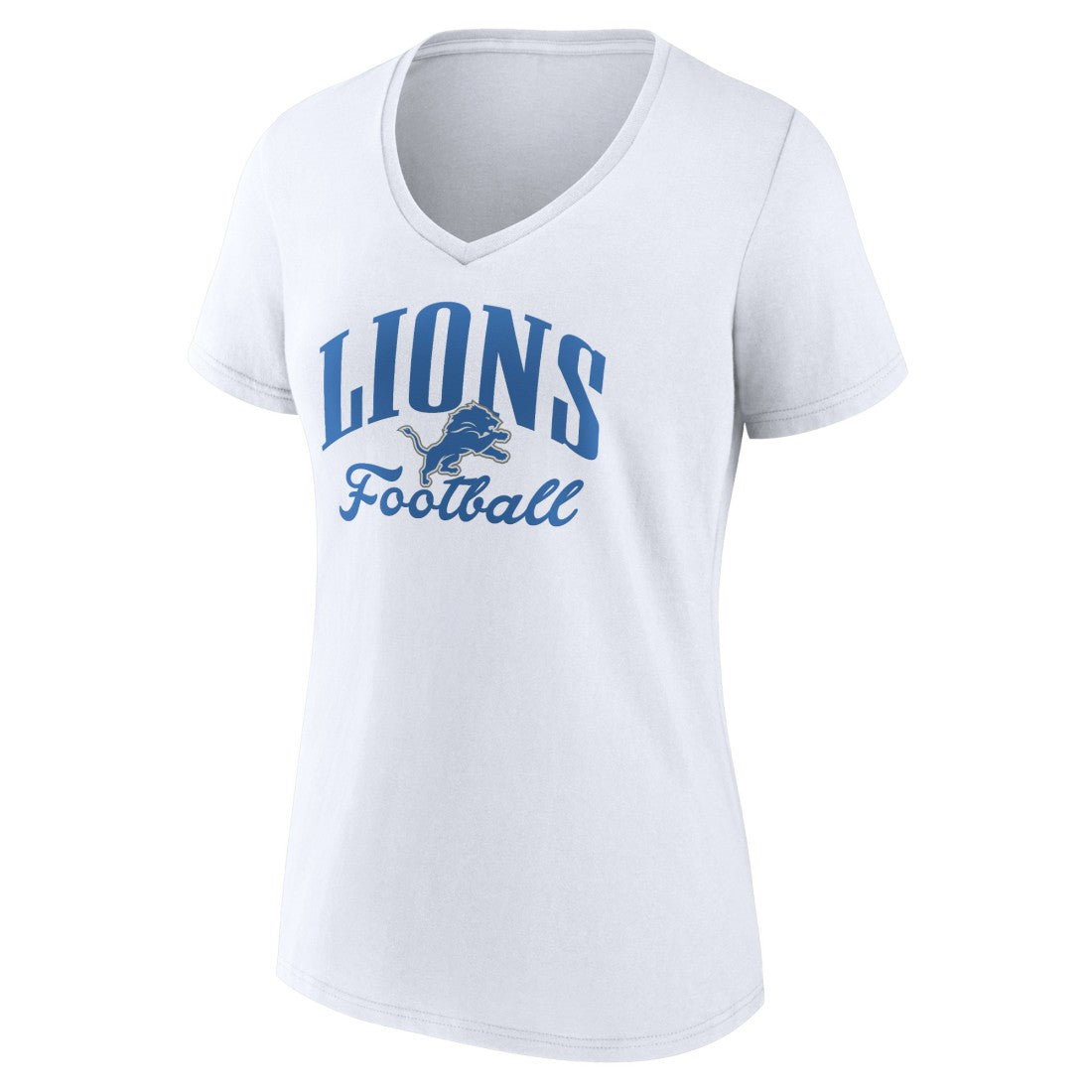 NFL Detroit Lions Women's Victory Script V-Neck T-Shirt