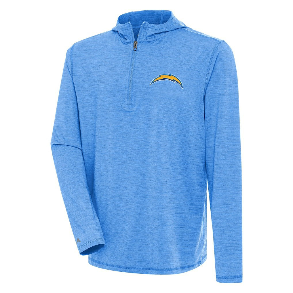 NFL Los Angeles Chargers Antigua Tidy Quarter-Zip Pullover Hoodie