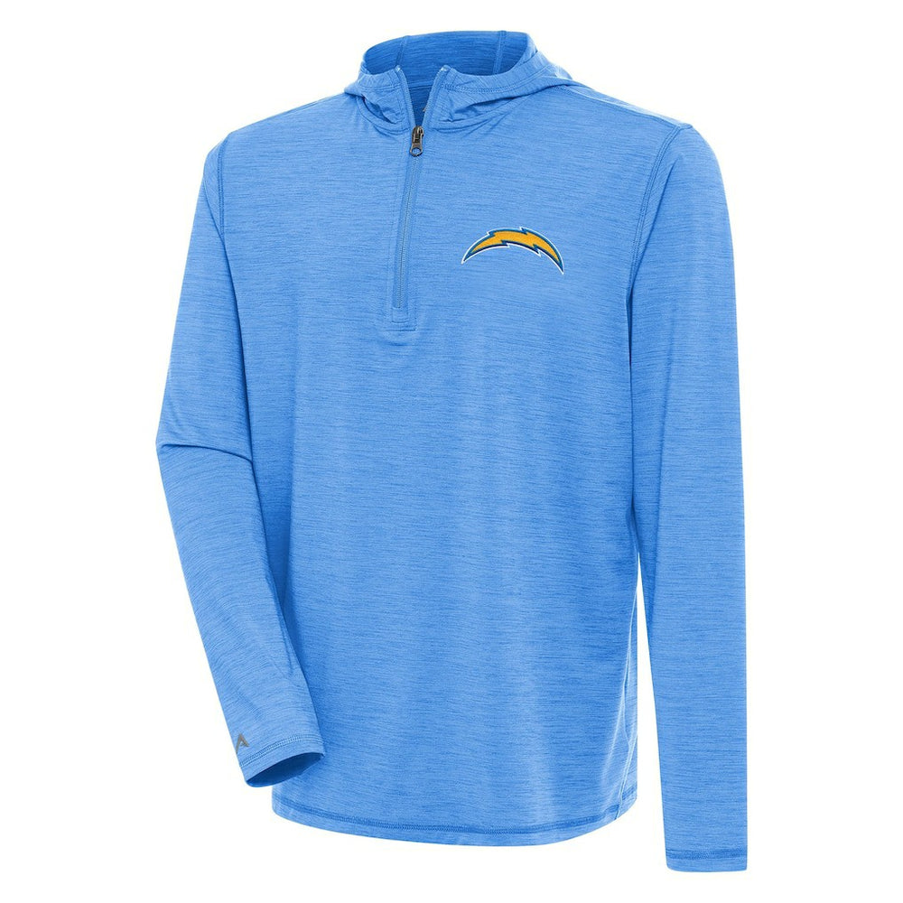 NFL Los Angeles Chargers Antigua Tidy Quarter-Zip Pullover Hoodie
