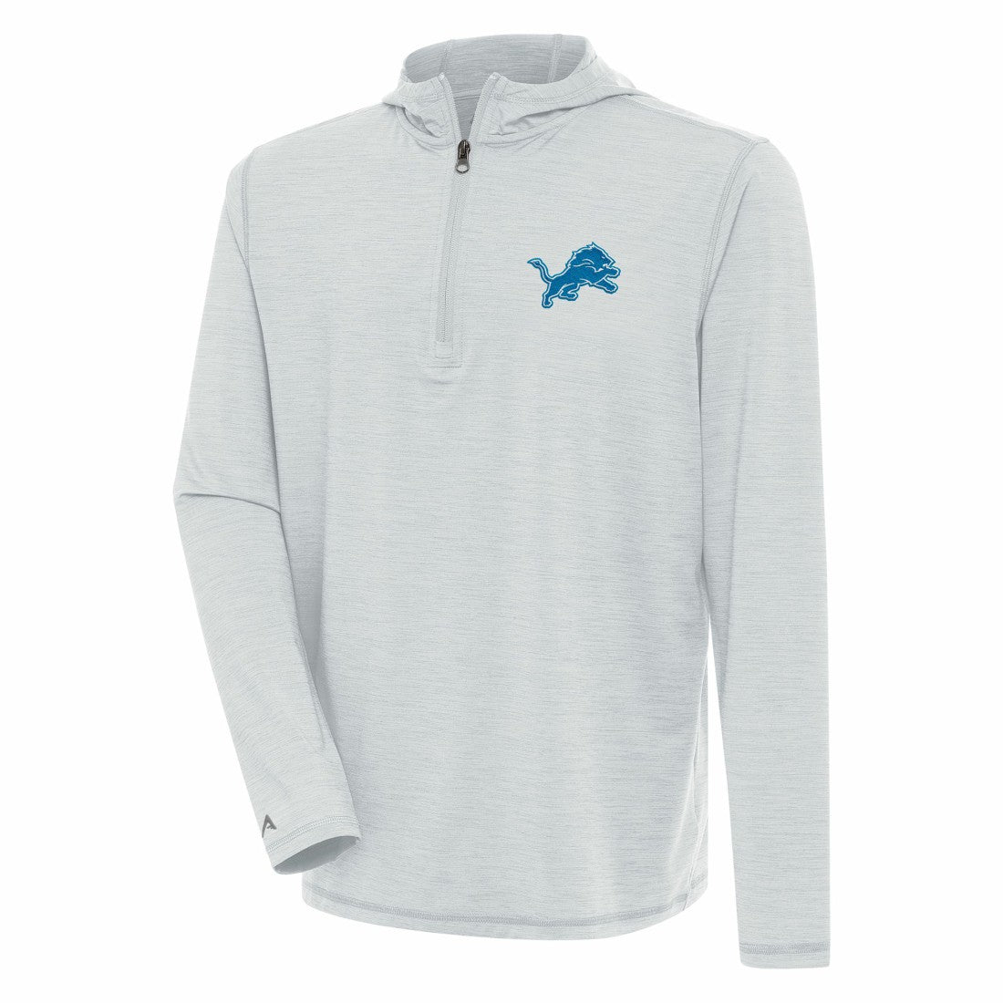 NFL Detroit Lions Antigua Tidy Quarter-Zip Pullover Hoodie