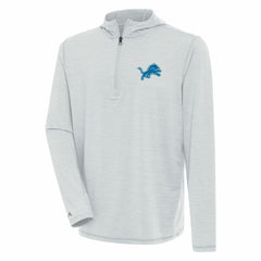 NFL Detroit Lions Antigua Tidy Quarter-Zip Pullover Hoodie
