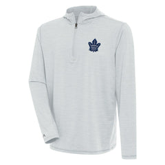 Toronto Maple Leafs Antigua Tidy Quarter-Zip Pullover Hoodie